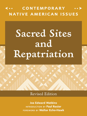 cover image of Sacred Sites and Repatriation, Revised Edition